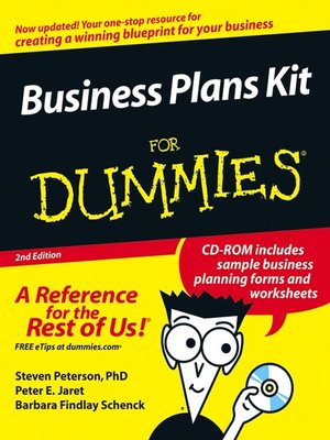 cover image of Business Plans Kit For Dummies